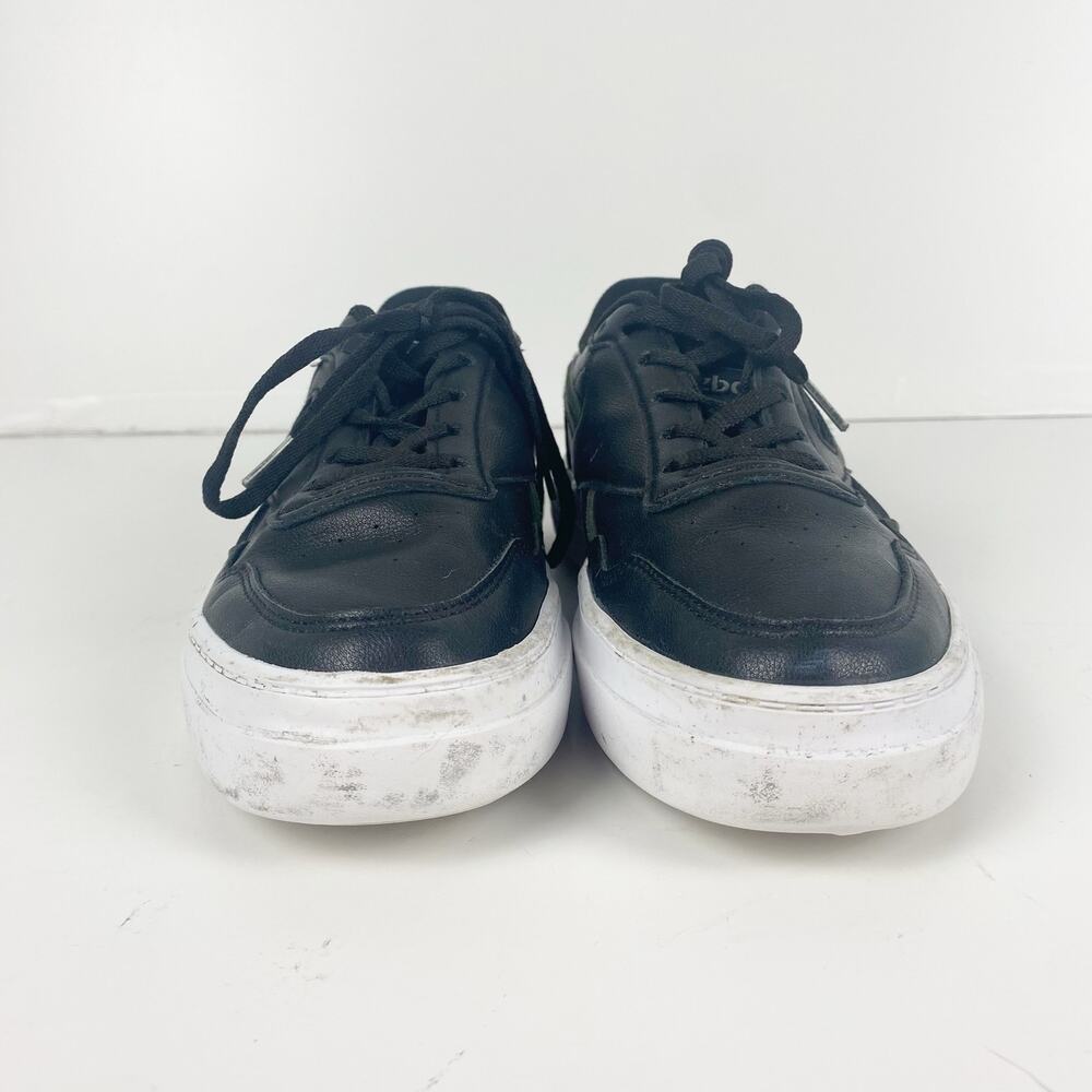 Reebok Classic Club C 85 Black Iridescent Sneakers Women’s Size 6 - Picture 3 of 11